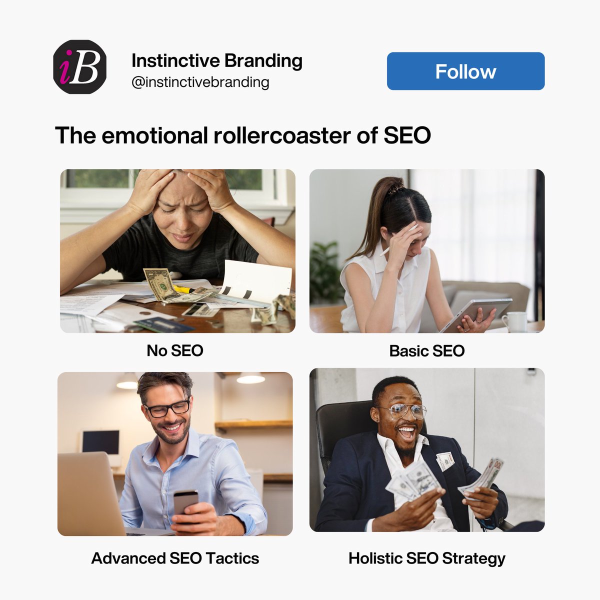 InstinctiveBRND's tweet image. When SEO hits the spot just right: 😎📈

#SEOWinning #SearchEngineSuccess #OrganicGrowth #DigitalMarketing #TopOfTheRank