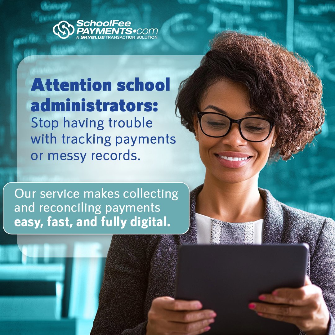 EzeePayments's tweet photo. As a school administrator, managing payments for the upcoming semester can be overwhelming. We provide a secure, digital solution that streamlines fee collection, giving you more time to focus on your students.

Learn more here: https://t.co/vrkGrMsXb7
#eZeePayments https://t.co/QLuu8fEh2H