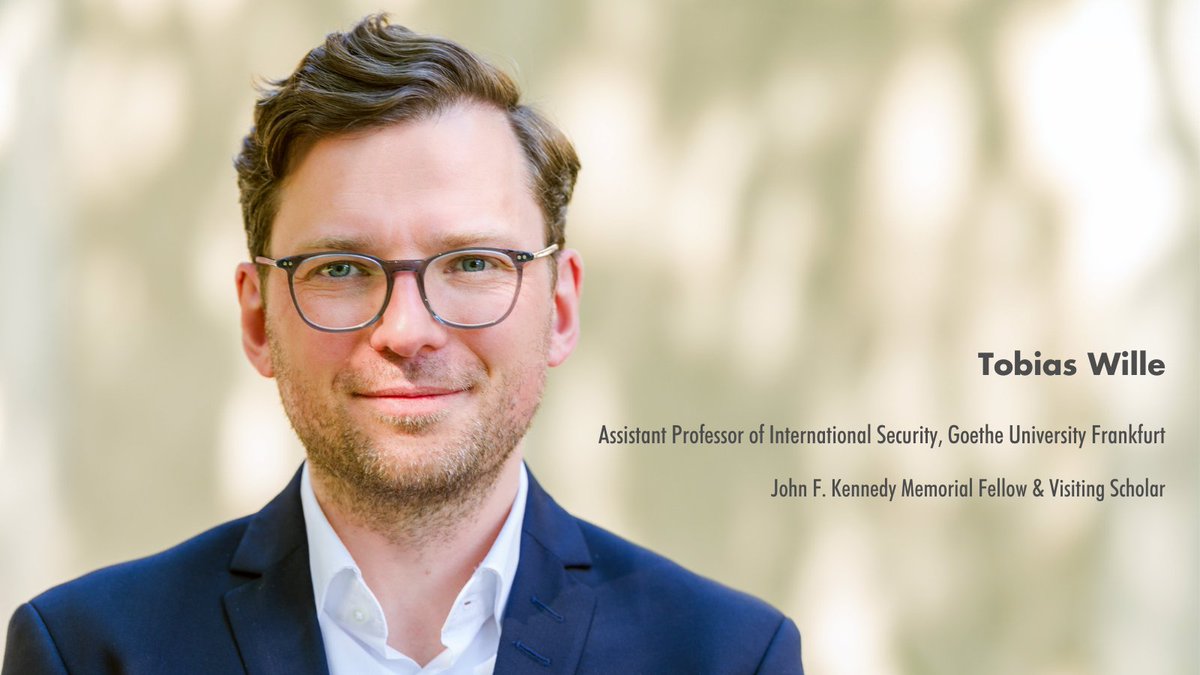 Minda de Gunzburg Center for European Studies (@europeatharvard) on Twitter photo Meet <a href="/drtwille/">Tobias Wille</a>, one of our Visiting Scholars from <a href="/goetheuni/">Goethe-Universität</a>. Join him next week for a seminar on “Brexit and the Trust Paradox of Sovereigntist Internationalism”
🗓️Oct 23
⏰ 11:00am - 12:15pm
🔗ces.fas.harvard.edu/events/2024/10… Meet <a href="/drtwille/">Tobias Wille</a>, one of our Visiting Scholars from <a href="/goetheuni/">Goethe-Universität</a>. Join him next week for a seminar on “Brexit and the Trust Paradox of Sovereigntist Internationalism”
🗓️Oct 23
⏰ 11:00am - 12:15pm
🔗ces.fas.harvard.edu/events/2024/10…