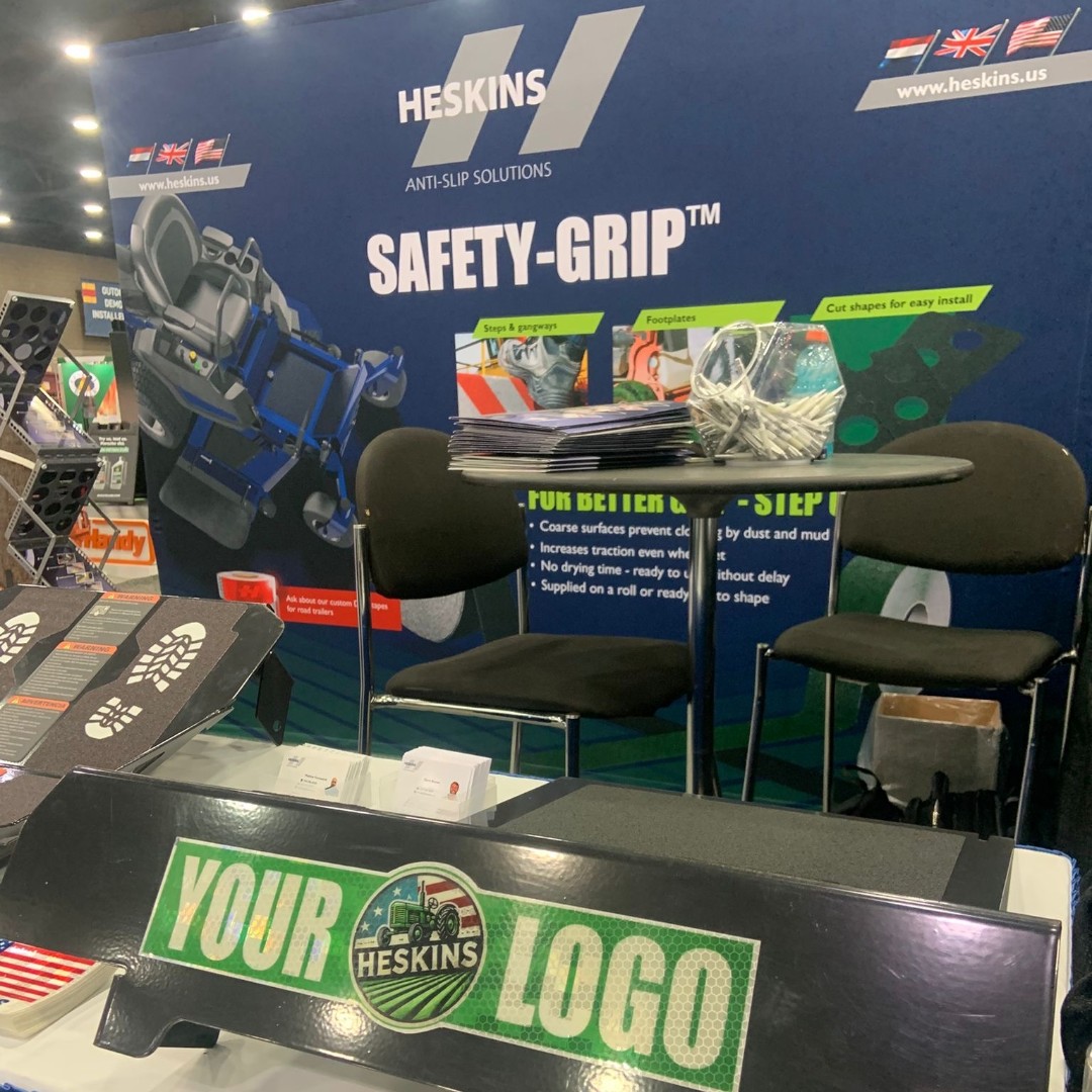 HeskinsLLC's tweet image. Day 2 at Equip Expo &amp;amp; we’re just getting started! 🎉 Stop by Booth No.25095 for a closer look at our game-changing anti-slip &amp;amp; reflective tapes. Grab your sample packs and chat with our expert team! Let’s talk safety &amp;amp; innovation today. 🔥 
#EquipExpo #SafetySolutions #HeskinsLLC