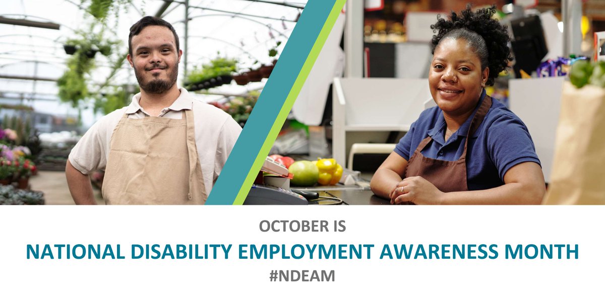 This month, we recognize the vital contributions of individuals with disabilities in the workforce. We offer a range of services, from job training &amp; placement to ongoing support &amp; advocacy, to help people find meaningful work in their community: vinfen.org/services/emplo… #NDEAM