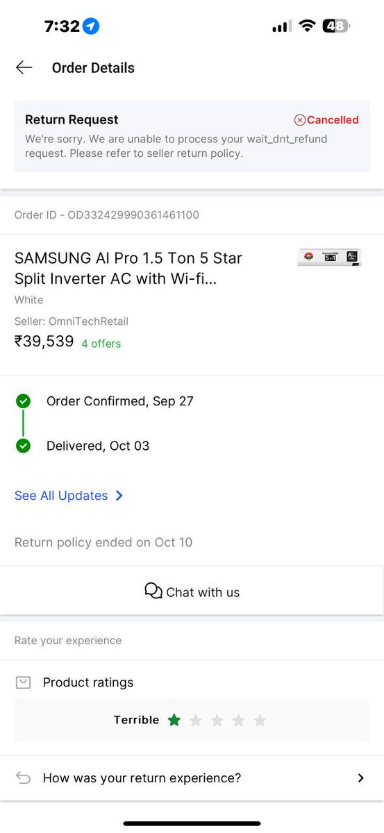 Aris5533's tweet photo. Filling a case against @Flipkart @flipkartsupport On Consumer forum , That was enough form my side , They are Changing There Words Daily And Wasting my time on daily basis 

Putting More Details Tomorrow 
For now Attaching Two Screenshot to show flipkart authenticity https://t.co/lo28VdTReg