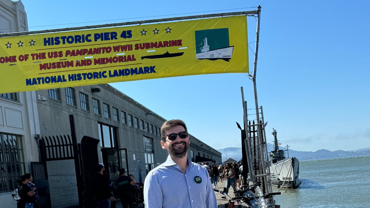 MattSusk's tweet photo. At the USS Pampanito, where I had a sleepover with my Cub Scout troop, I’m reminded of SF’s awesome history and community spirit! 🚢✨ https://t.co/iotzVUnvHs
