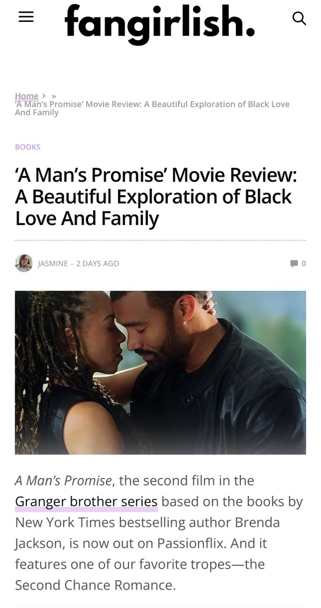 AuthorBJackson's tweet photo. Thrilled to see this beautiful review of 'A Man's Promise' on @angirlish 📚✨ Your thoughts mean the world to me. Everyone keep sharing your reviews - I love hearing what you all think of #amanspromise @passionflix 

Follow the 🔗 to give it a read! ➡️ https://t.co/uUN0md0L3n https://t.co/7B1DqKyzb5