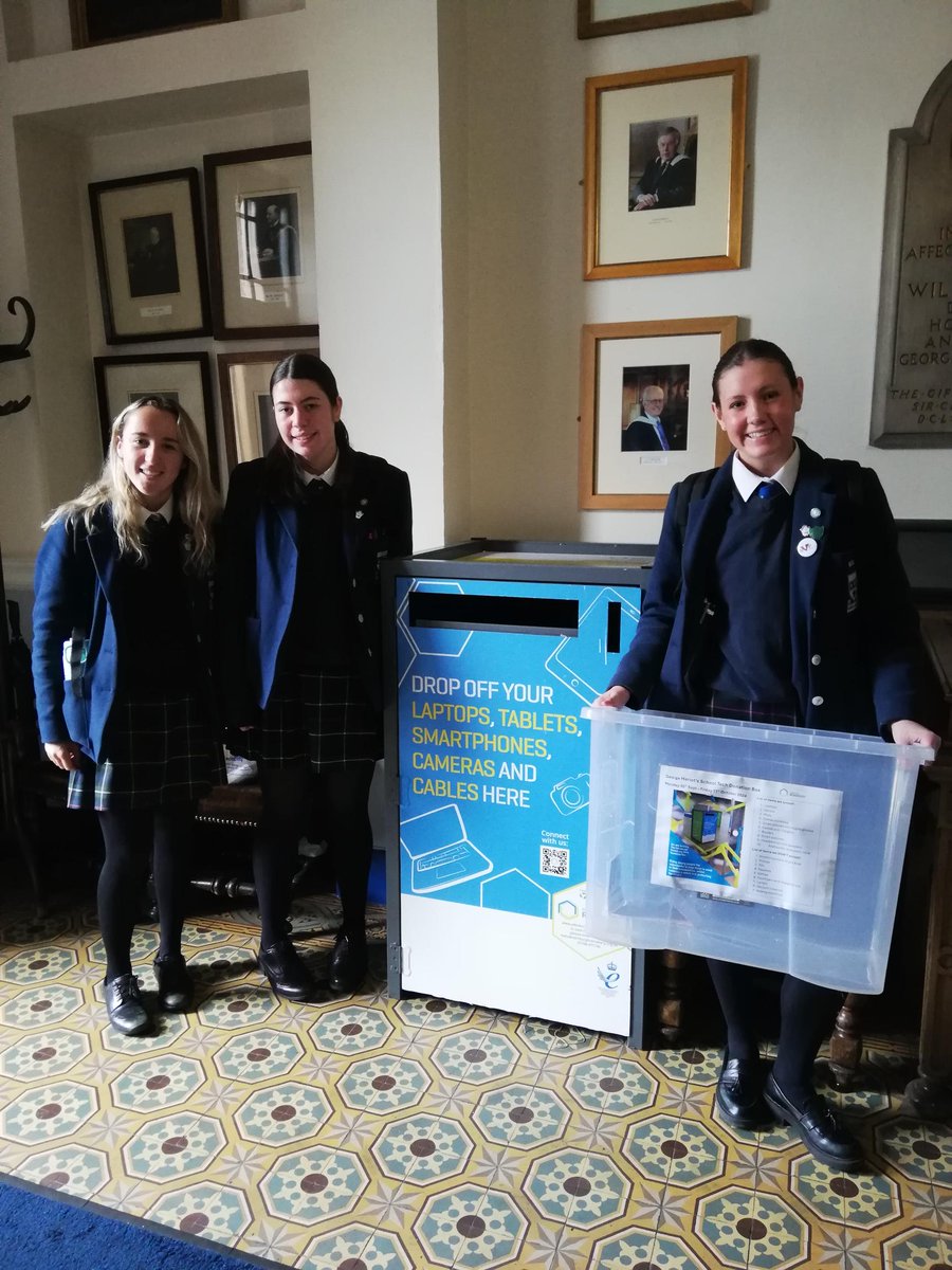 Edinburgh Remakery (@edinremakery) on Twitter photo We’re thrilled to share that our Tech Donation Box has successfully completed its journey at <a href="/George_Heriots/">George Heriot's</a> 💚
Thanks to the amazing efforts of pupils, staff, and families, they collected 347 devices in just two weeks, saving them from landfill 💚 We’re thrilled to share that our Tech Donation Box has successfully completed its journey at <a href="/George_Heriots/">George Heriot's</a> 💚
Thanks to the amazing efforts of pupils, staff, and families, they collected 347 devices in just two weeks, saving them from landfill 💚