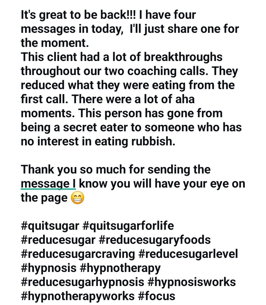 aislingwellness's tweet photo. #quitsugar #quitsugarforlife #reducesugar #reducesugaryfoods #reducesugarcraving #reducesugarlevel #hypnosis #hypnotherapy #reducesugarhypnosis #hypnosisworks #hypnotherapyworks #focus https://t.co/cyA4Qs8E12