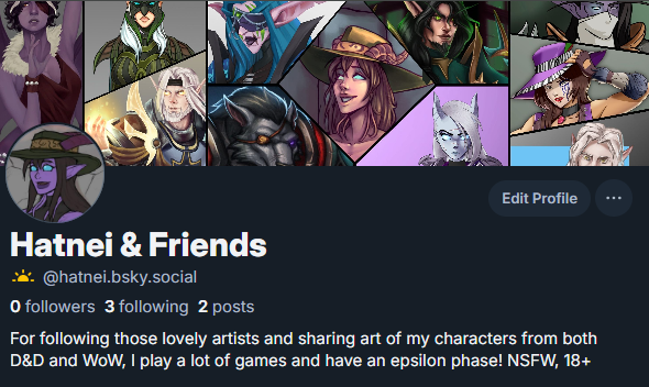 Hey guys, with the changes being made to twitter I wanted somewhere to post my art that twitter couldn't claim and use as they wanted when it belongs to me and the wonderful artists who put the work in, so here is my;