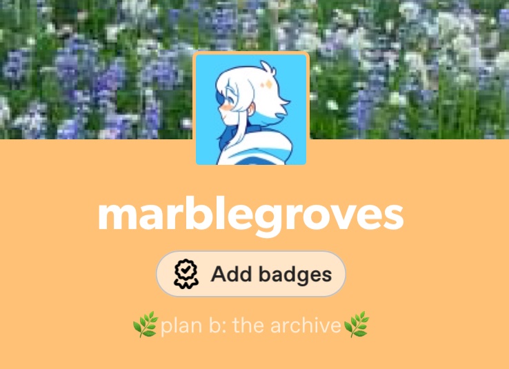 marblegroves's tweet photo. Slides these here,,, just in case 

I have other accounts on bluesky, instagram, and tumblr o7 https://t.co/7w7Rit1EI1