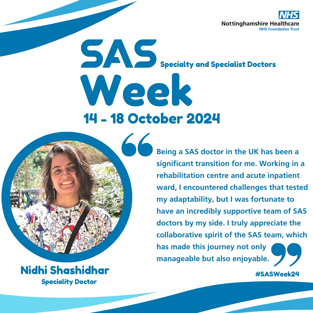 Nidhi Shashidhar shares her career journey, detailing the challenges she faced while transitioning to a SAS doctor role in the UK from India and the UAE. To learn more about her inspiring story, click the link orlo.uk/Jxbky #SASWeek24 <a href="/BMA_SAS/">BMA SAS Doctors</a>  <a href="/HarryBho/">HBhogal</a>