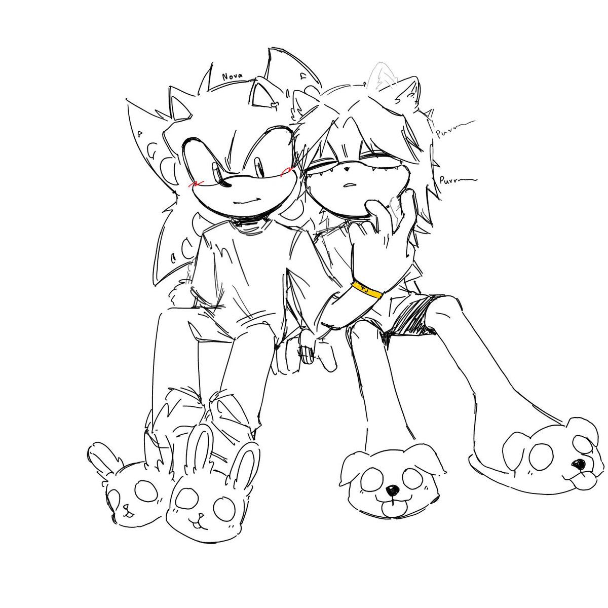 Nova3052's tweet photo. OMG He’s purring https://t.co/8SPft1csBB
