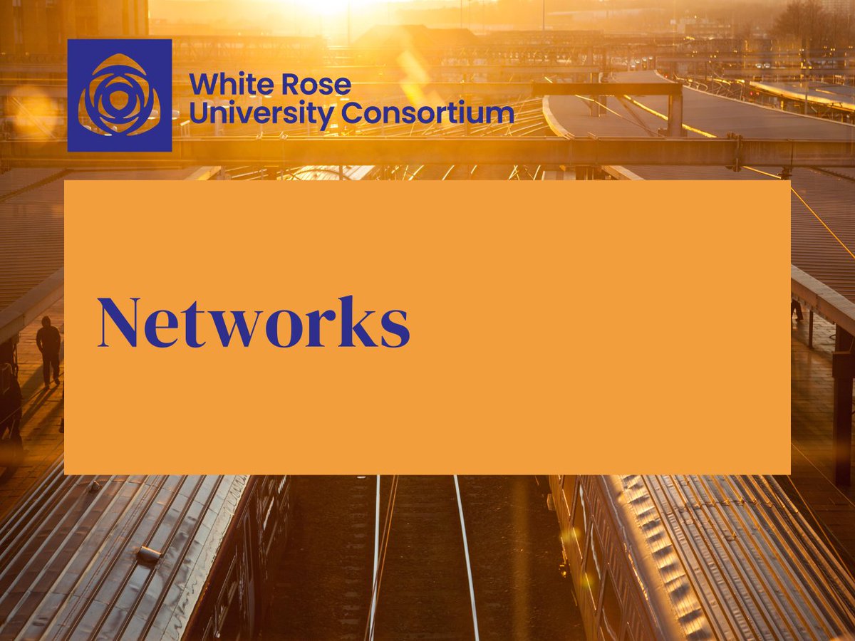 One of our goals is to strengthen communities to foster belonging and connection across the region. We’re working on a searchable webpage to showcase networks you can engage with locally and nationally. If you'd like yours included, get in touch
whiterose.ac.uk/what-we-do/net…