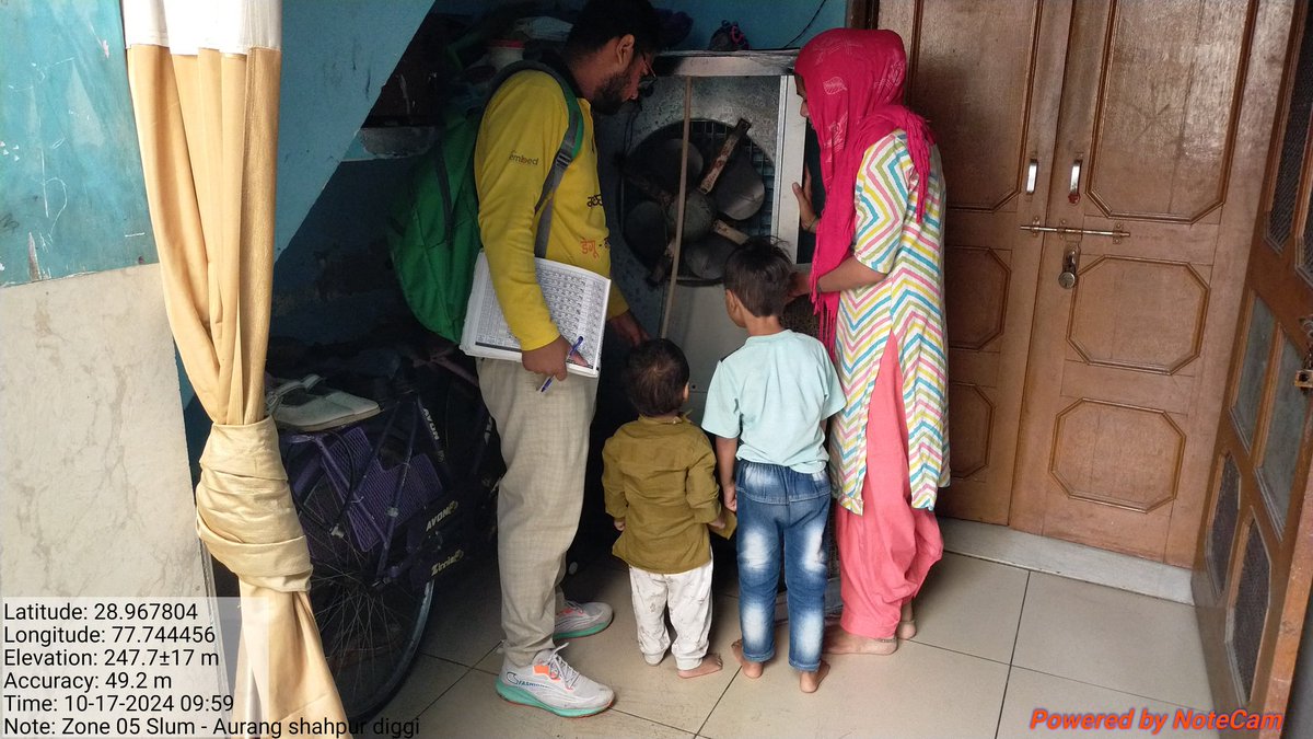 rishabhje's tweet photo. Embed2EndMalaria @isakshi1610 #MalariaFreeIndia @sksomya #malaria @rajesh_amh #Dengue #DengueFreeIndia @SanjayK50701851
आज जिला मेरठ एम्बेड परियोजना के तहत  बस्ती औरंग शाहपुर डिग्गी  में समुदाय के लोगों को मच्छर जनित बिमारियों के बारे में जागरुक् करा https://t.co/EOaD8qYv5a