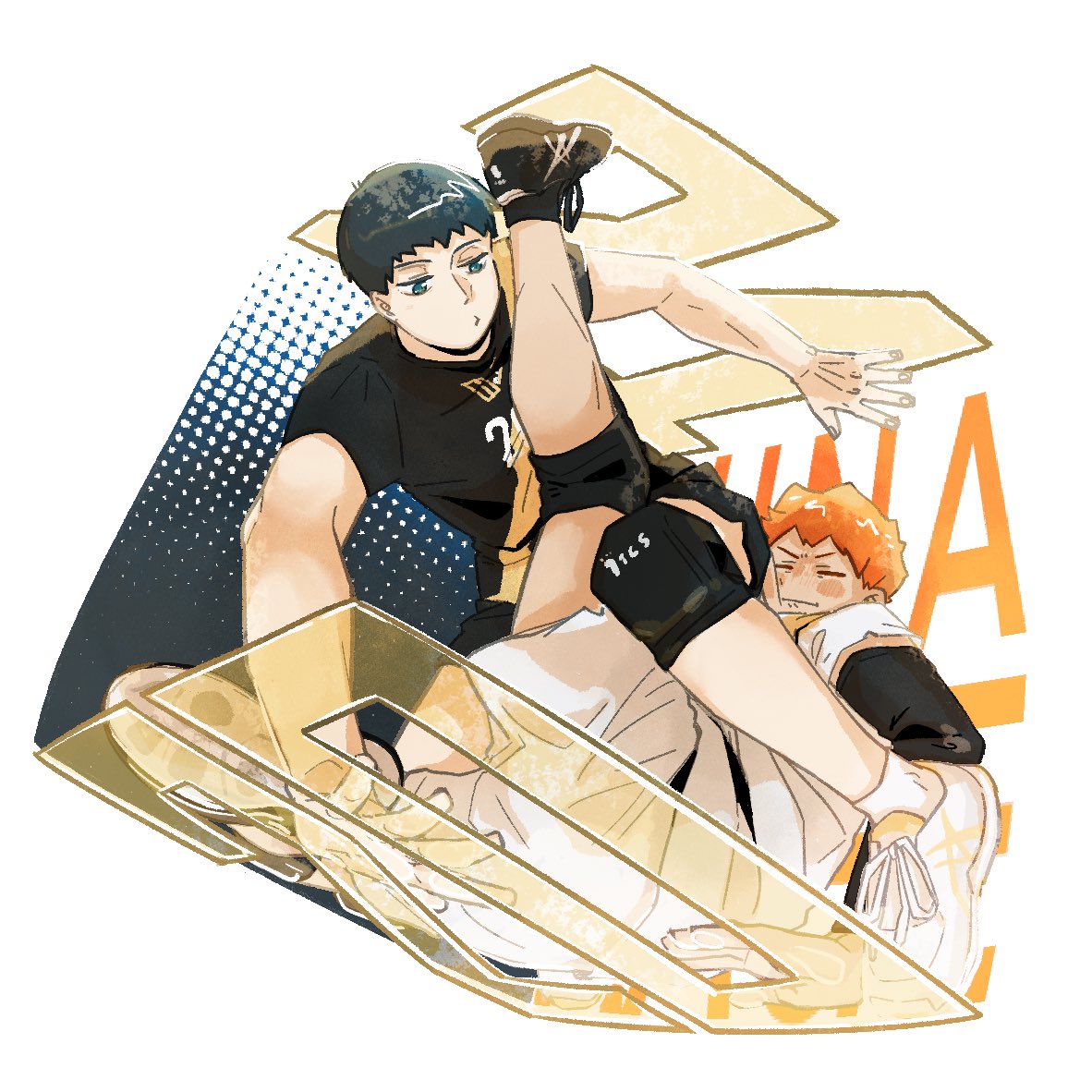 #日影 
又畫兩張疊疊樂 
哇我10月好像有喜歡畫圖✍️