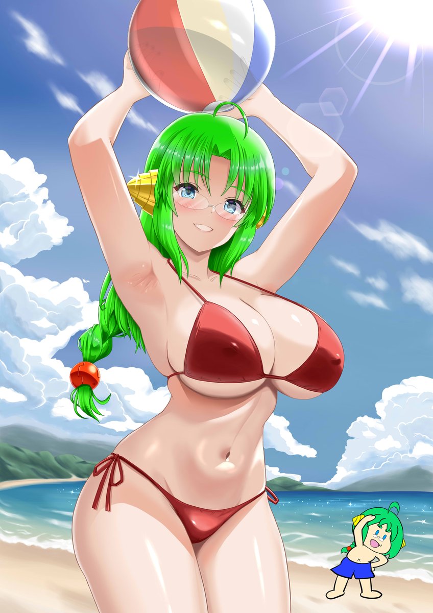 nikogori10's tweet photo. もう10月だけどO2PAIさんの夏の水着ファンアート。
#O2PAI https://t.co/eohHleo8KW