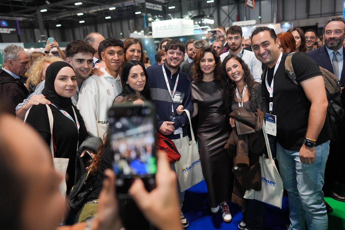 IdiazAyuso's tweet image. Madrid acogerá en 2025 la semana europea de la tecnología, la Tech Week.

Vanguardia, tecnología, creatividad, tendencias, empleo cualificado… 

Todo esto y mucho más ofrecemos desde este Madrid próspero y abierto al mundo.