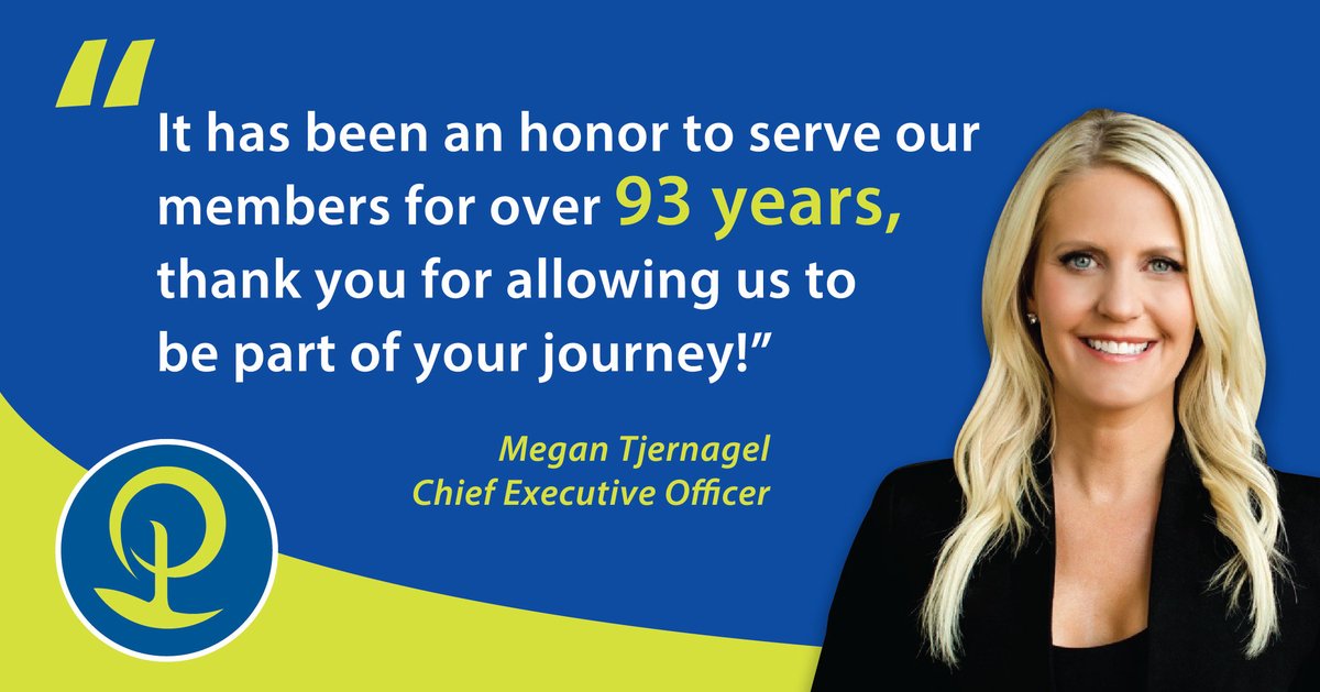 PremierCU's tweet photo. "Today, we join credit unions worldwide to celebrate the 76th anniversary of #InternationalCreditUnionDay. This day is significant as we reflect on the lasting impact credit unions have made in members' lives and the communities they serve." - Megan Tjernagel, CEO https://t.co/Us1f9q8WU7