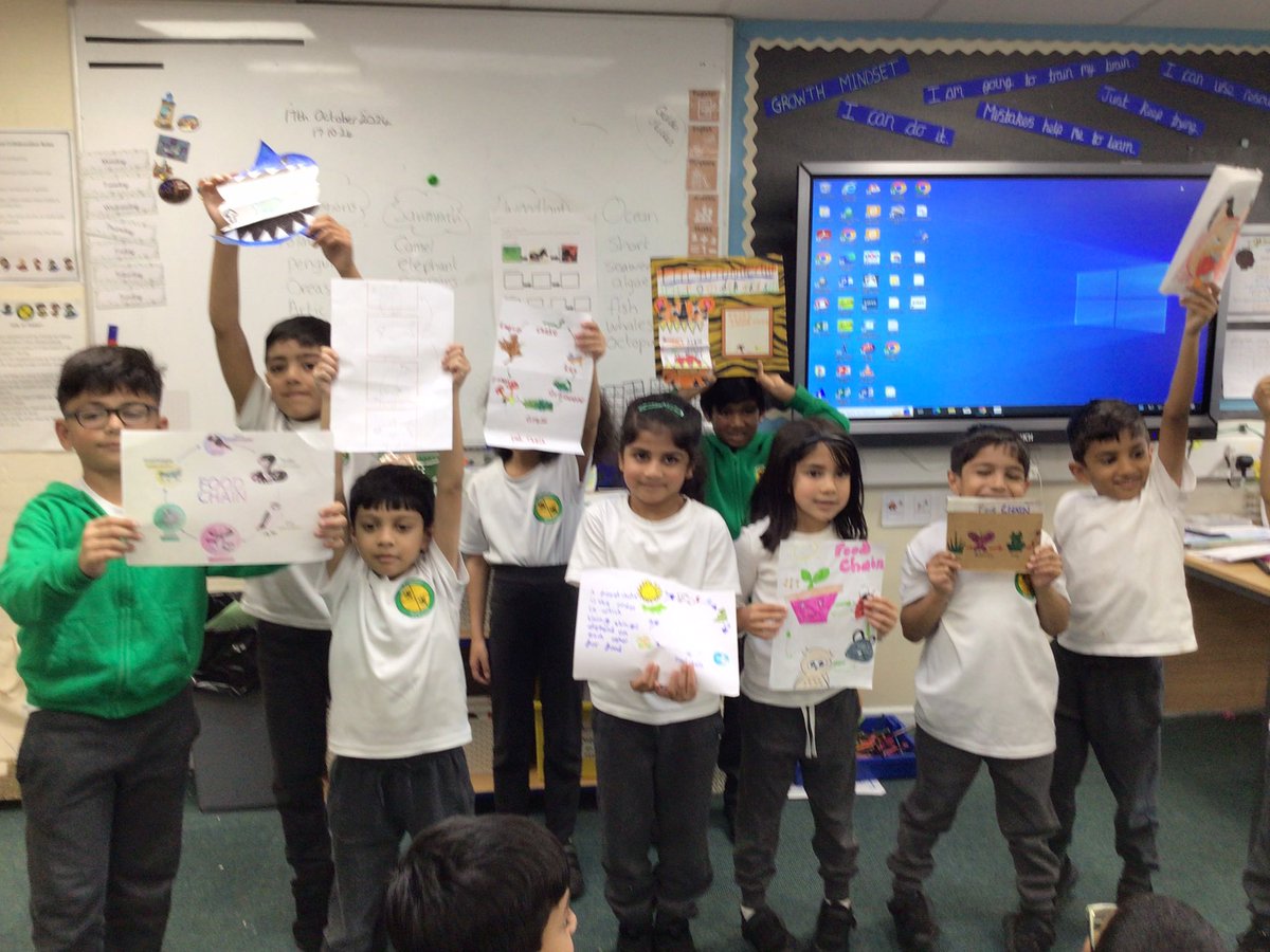 Some fantastic home learning from year 2. Such enthusiasm learning all about food chains which helped them with their independent tasks in Science today.