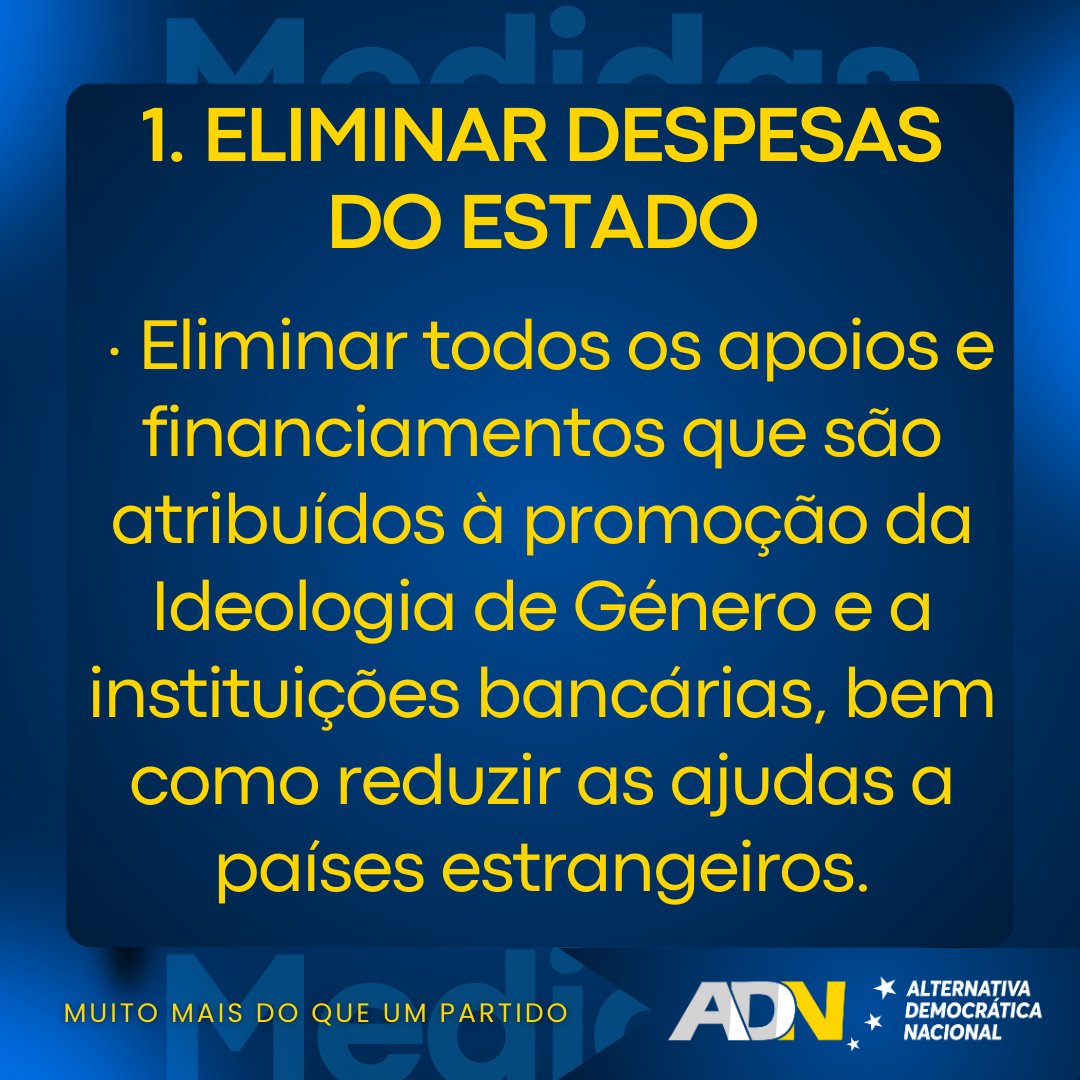 Eliminar despesas do Estado