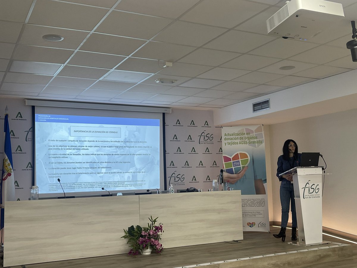 Coordinación Trasplantes Granada (@coordtxgranada) on Twitter photo Carmen Gómez, oftalmóloga <a href="/hospital_hvn/">HUVN</a> #Granada nos habla sobre la importancia de la #donación de #corneas
<a href="/saludand/">Consejería de Salud y Consumo</a> <a href="/ONT_esp/">Organización Nacional de Trasplantes</a> <a href="/A_Trasplantes/">Coordinación Autonómica Trasplantes Andalucia</a> <a href="/sanidadgob/">Ministerio de Sanidad</a> <a href="/saludsurgranada/">Salud Sur Granada</a> <a href="/aytomotril/">Ayuntamiento Motril</a> Carmen Gómez, oftalmóloga <a href="/hospital_hvn/">HUVN</a> #Granada nos habla sobre la importancia de la #donación de #corneas
<a href="/saludand/">Consejería de Salud y Consumo</a> <a href="/ONT_esp/">Organización Nacional de Trasplantes</a> <a href="/A_Trasplantes/">Coordinación Autonómica Trasplantes Andalucia</a> <a href="/sanidadgob/">Ministerio de Sanidad</a> <a href="/saludsurgranada/">Salud Sur Granada</a> <a href="/aytomotril/">Ayuntamiento Motril</a>