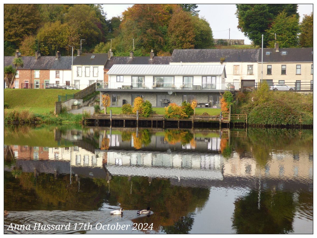 AnnaInFermanagh's tweet image. Reflections 
Enniskillen 
17th October 2024