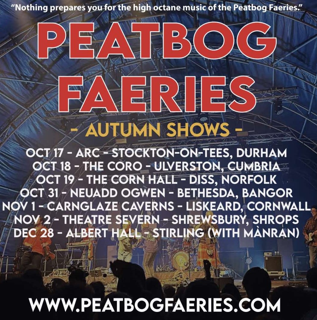 Shrewsbury Folk Festival (@shrewsburyfolk) on Twitter photo If one dose of <a href="/PeatbogFaeries/">Peatbog Faeries</a> in #Shrewsbury wasn't enough, don't miss their return to town on November 2! If one dose of <a href="/PeatbogFaeries/">Peatbog Faeries</a> in #Shrewsbury wasn't enough, don't miss their return to town on November 2!