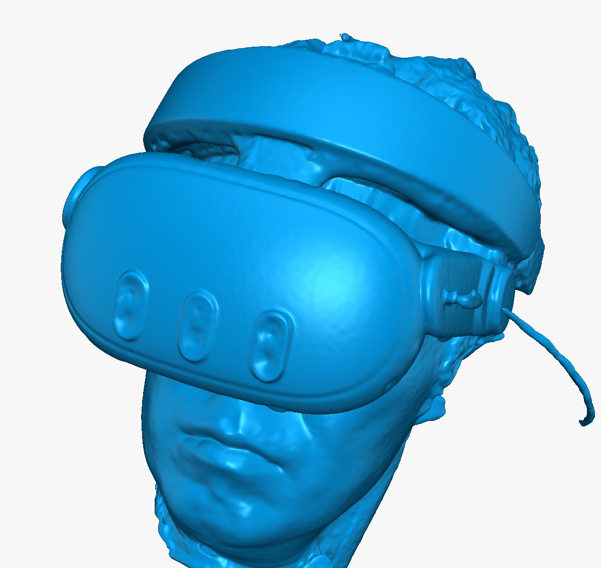 monohoshi_blog's tweet image. KIWIのH4 Boostストラップ　顔面インターフェースなしで浮かせてつけてもずり落ちてこなくて良い。

写真だと見苦しいので🤣、 #EINSTAR VEGAで自撮り。

手で持って適当に顔回りを何回かぐるぐるしたらトラッキングミスらずこれがスキャンできるの本当にすごいな・・・ #KIWIdesign #Quest3