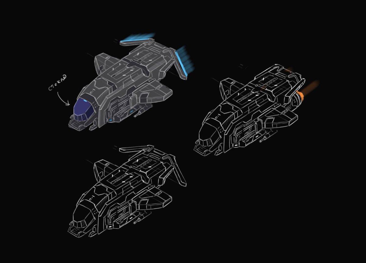 micron_crypto's tweet photo. A few concepts for the initial ship.... https://t.co/EVdgu1zBoi