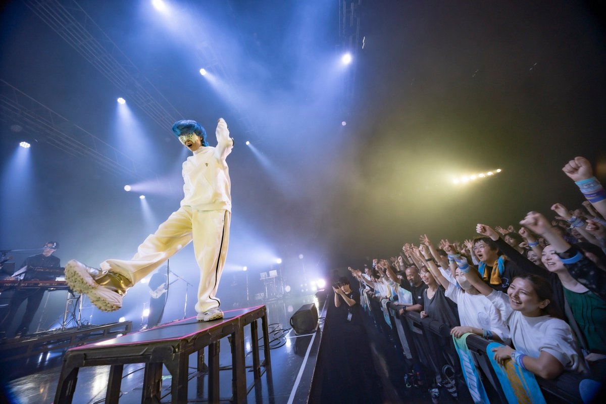 yama_official0's tweet photo. yama 対バンツアー『軌道共鳴2024』
ツアーファイナル @ Zepp Haneda
w/PEDRO
お越しいただ���ありがとうございました!
12月のホールライブでまたお会いしましょう🔥
#軌道共鳴2024
#yama
#PEDRO
📸: @fujii_taku https://t.co/7DkLyFGU8k