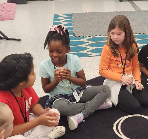 WBPBruins's tweet photo. Mrs. Hartman's class played pass the pumpkin as they sang and kept the beat with a drum in their music class. https://t.co/TP8gA2bBvp