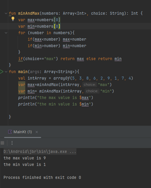 notprithviraj's tweet photo. 🚀 Day 5 of #Kotlin learning!

Today’s focus: Arrays

Declared and initialized arrays with different types

Accessed and modified elements via indices

Used array functions like size, first(), last()

Iterated over arrays with for loops

Arrays are 🔥! #AndroidDev https://t.co/9jwtwUupZv