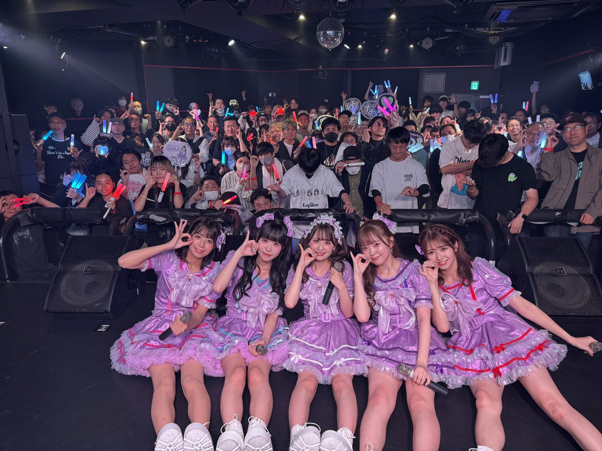 本日は
【 ドリームシンフォニー デビューライブ】
原宿RUIDOへお越しいただいた皆さまありがとうございました♡♡

今後ともよろしくお願いします🥰

❤️ @ds_kokoro0607 
💜 @ds_rin0824 
🤍 <a href="/ds_yuna1227/">藤咲 ゆな</a> 
🩵 @ds_moena0306 
🩷 @ds_yui0420 

次回のライブは10/20(日) 
『IDOL SODA Stream!!』