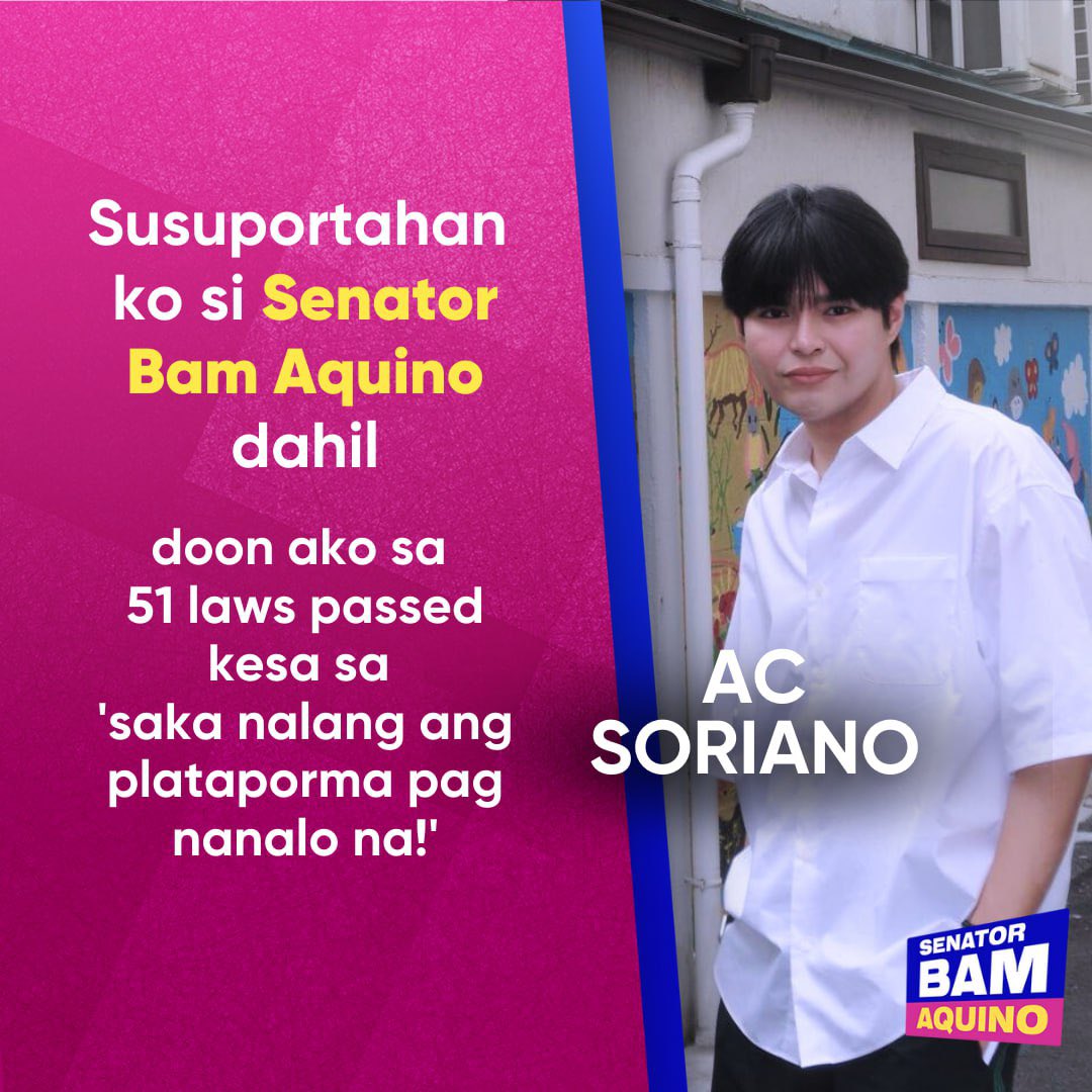 bamaquino's tweet photo. Dumarami pa ang naniniwala’t sumusuporta sa ating kampanya. Sama-sama nating isusulong ang Libreng Kolehiyo at Siguradong Trabaho para sa bawat pamilyang Pilipino. 🇵🇭 #BamAquino2025 #BamAquinoSaSenado https://t.co/Fnw09Z1GLx
