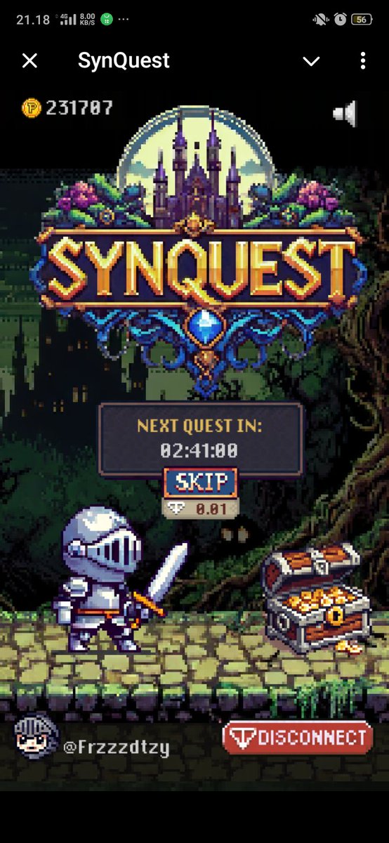 frzzzd's tweet photo. https://t.co/QEyBHjHFfH
Check out @SynQuestBot! Use my referral code: PQ2DJEAW39

@ChincawF @delta_silitonga @KairiiF 

#SynQuest https://t.co/0MZ0PA9Tev