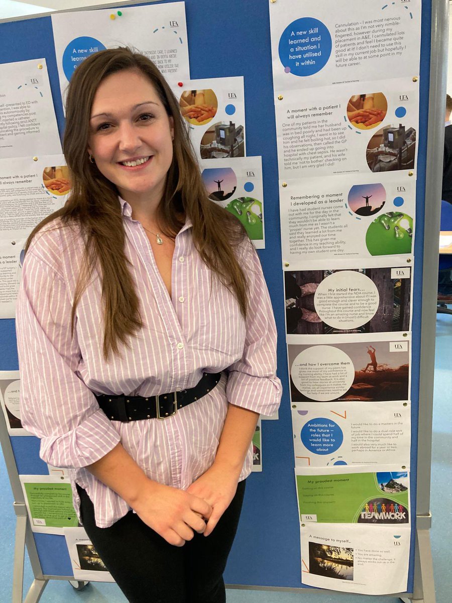 Clinical Education Team at NCH&C (@clinicaled_nchc) on Twitter photo Congratulations to Char who has finished her Nursing Degree Apprenticeship and obtaining a band 5 role within NCH&C. Here she is at today’s Festival of Learning at UEA. <a href="/NCHC_NHSCareers/">NCHC Careers</a> <a href="/Carolynfowler01/">Carolyn Fowler</a> <a href="/lynne_fanning/">lynne fanning</a> <a href="/UEA_Health/">School of Health Sciences</a> <a href="/NCHC_Engagement/">Staff Engagement at NCH&C</a> Congratulations to Char who has finished her Nursing Degree Apprenticeship and obtaining a band 5 role within NCH&C. Here she is at today’s Festival of Learning at UEA. <a href="/NCHC_NHSCareers/">NCHC Careers</a> <a href="/Carolynfowler01/">Carolyn Fowler</a> <a href="/lynne_fanning/">lynne fanning</a> <a href="/UEA_Health/">School of Health Sciences</a> <a href="/NCHC_Engagement/">Staff Engagement at NCH&C</a>