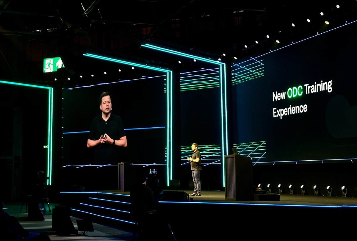 daveford425's tweet photo. Exciting news for the @OutSystems Community: We're launching a new training journey for ODC. Enjoy a 10-day trial to explore ODC's capabilities + get ready for certification. Learn more and get a recap of our Community Keynote at ONE in our Forum post. https://t.co/poS6NtwEdJ https://t.co/xc3rgaHRgJ