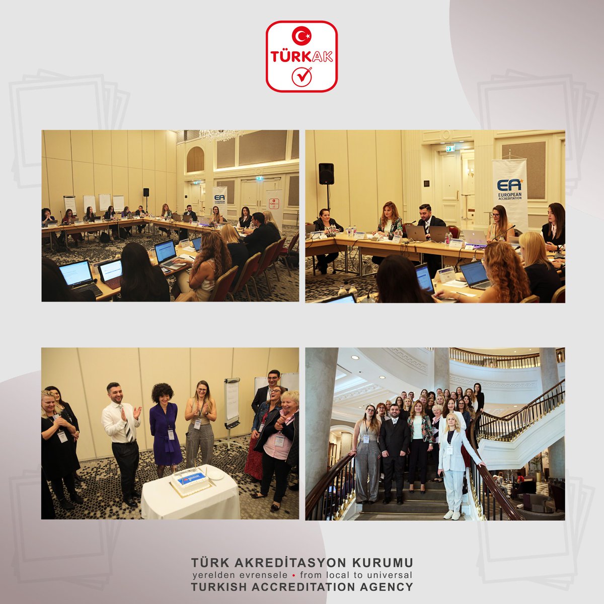 turkak's tweet photo. 📌 @EAaccreditation Communication Network toplantısı #TÜRKAK’ın ev sahipliğinde İstanbul’da düzenlendi. Toplantıda #akreditasyon kurumlarının iletişim faaliyetleri masaya yatırıldı.

🔻
https://t.co/kyEwKJQnsV https://t.co/MVuMyvUWoi