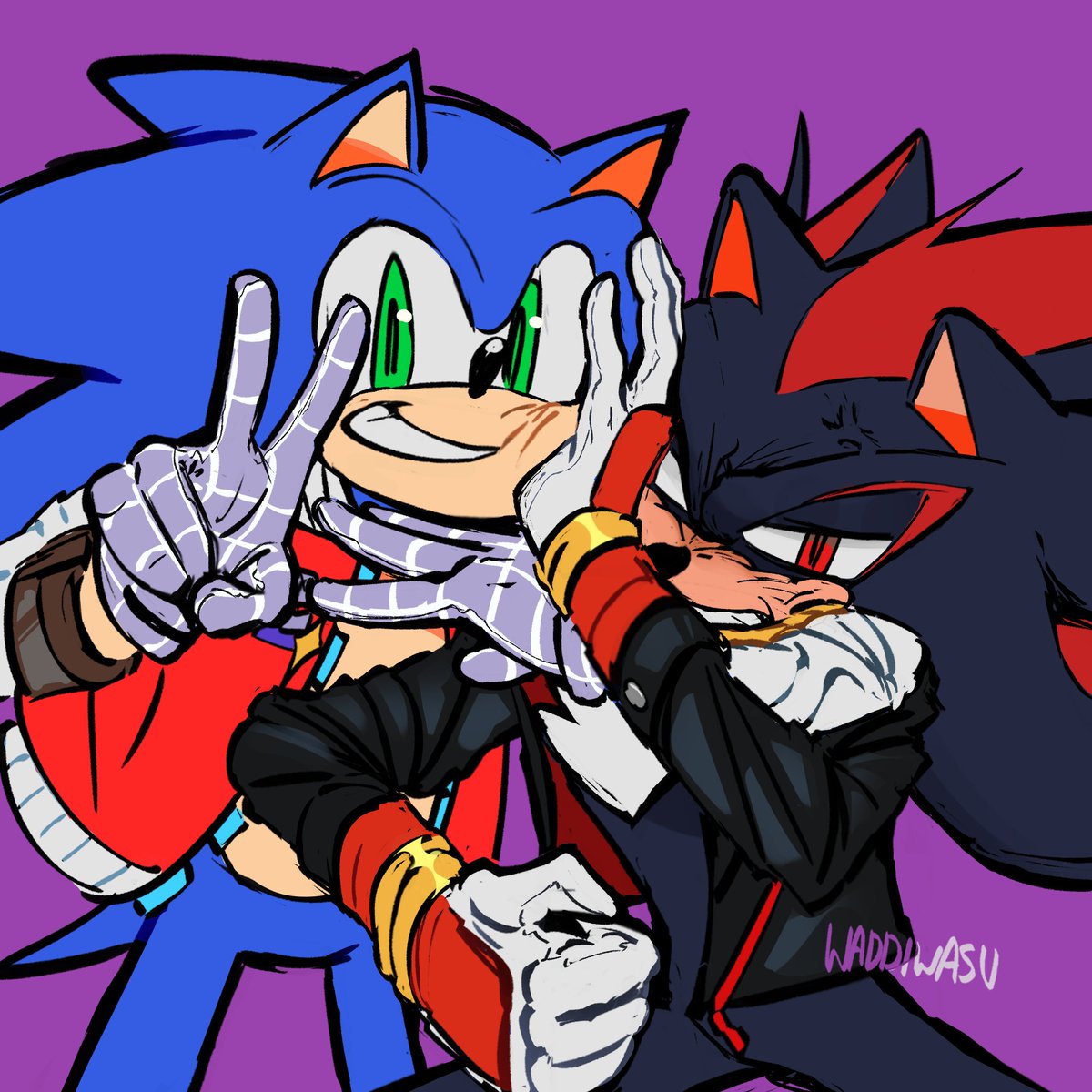 waddiwasu_sonic's tweet image. Cutie and a bitch
#sonadow #SonicPrime #SonicBoom