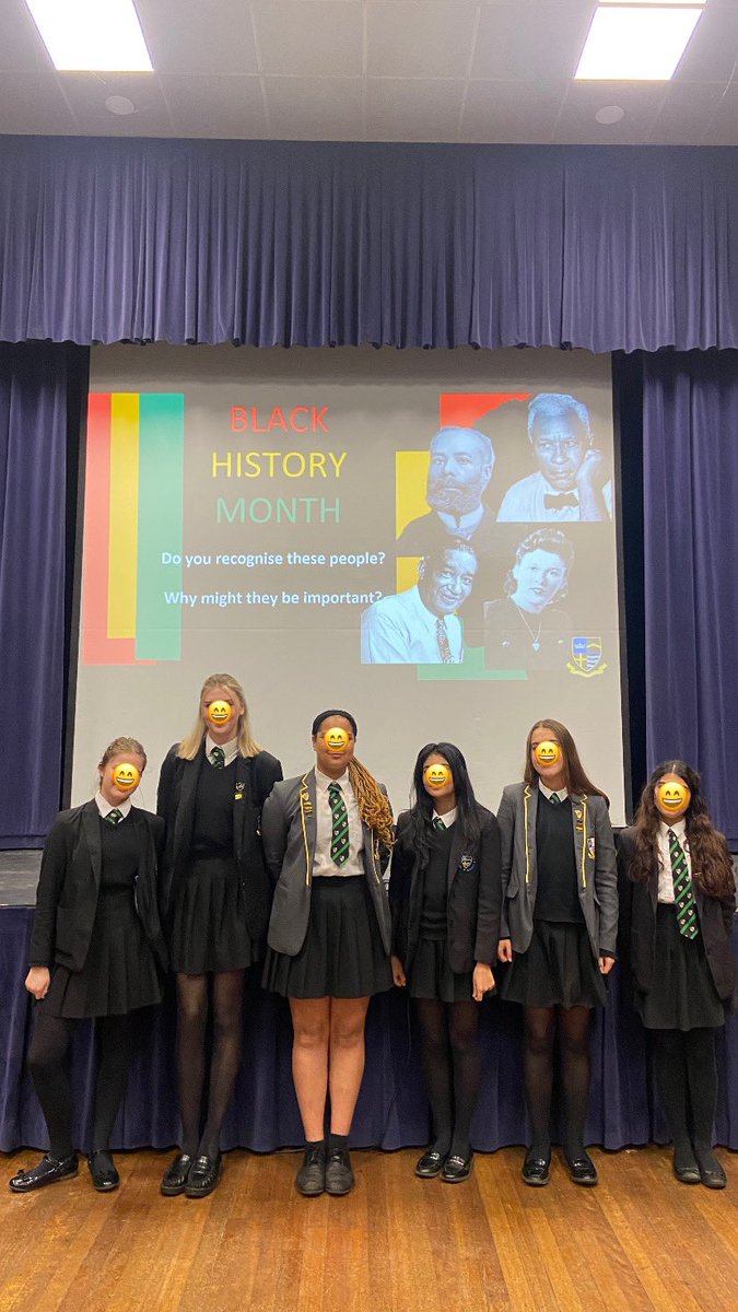 Our Student Leadership team have been helping us celebrate #BlackHistoryMonth delivering an assembly every day this week. They have been asking students to focus on the theme ‘reclaiming narratives’ spreading the message of equality and diversity #LearningShapesLives #WeAreMagna