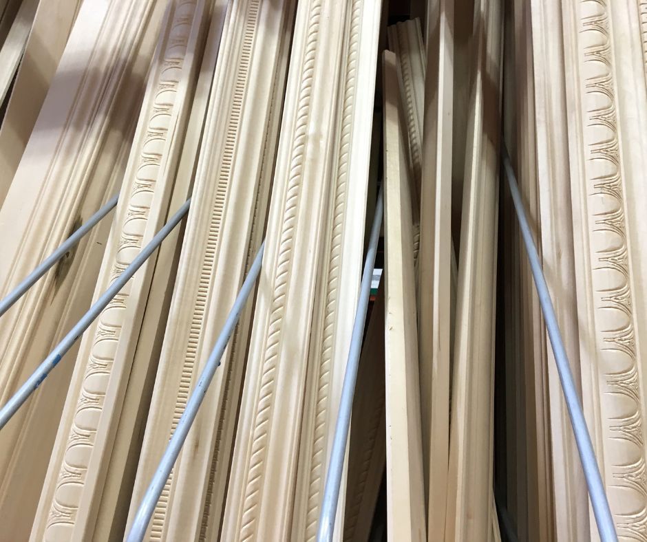 ✨ Add the perfect finishing touch to your project with our Millwork and Moulding Department! Whether you're updating trim, adding elegant crown moulding, or customizing window and door frames, we have a wide selection of high-quality mouldings and millwork to elevate any space.