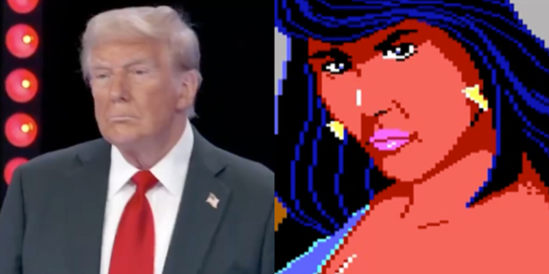 He looks like the angry red light runner from Police Quest II.