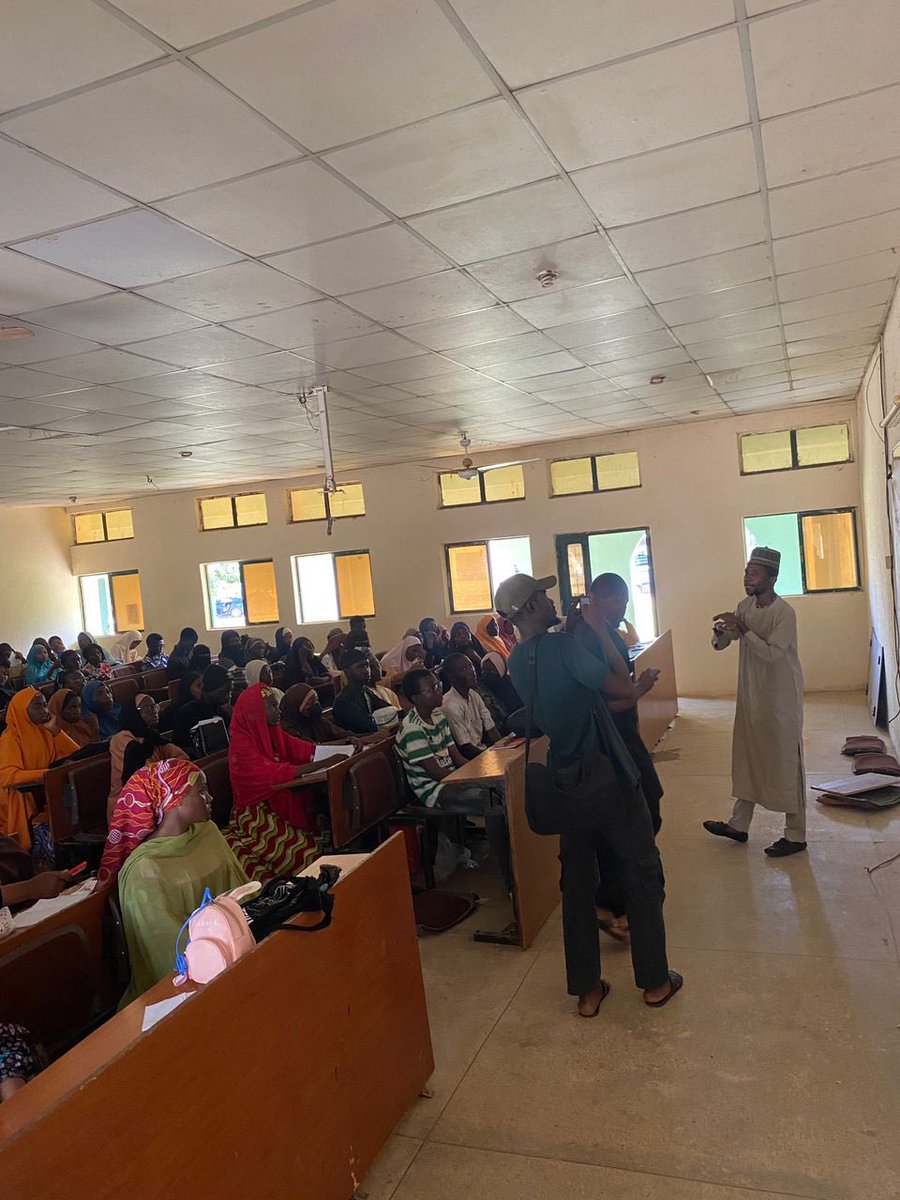 Student guided on the processes involved in legislation and also charged students to always ask questions concerning what should be done for them.
#OpenParlyKaduna
#MagambaNetwork
@connected_dev
<a href="/MagambaNetwork/">#15YearsOfMagamba</a>
<a href="/OpenParlyNG/">Open Parly Nigeria</a>