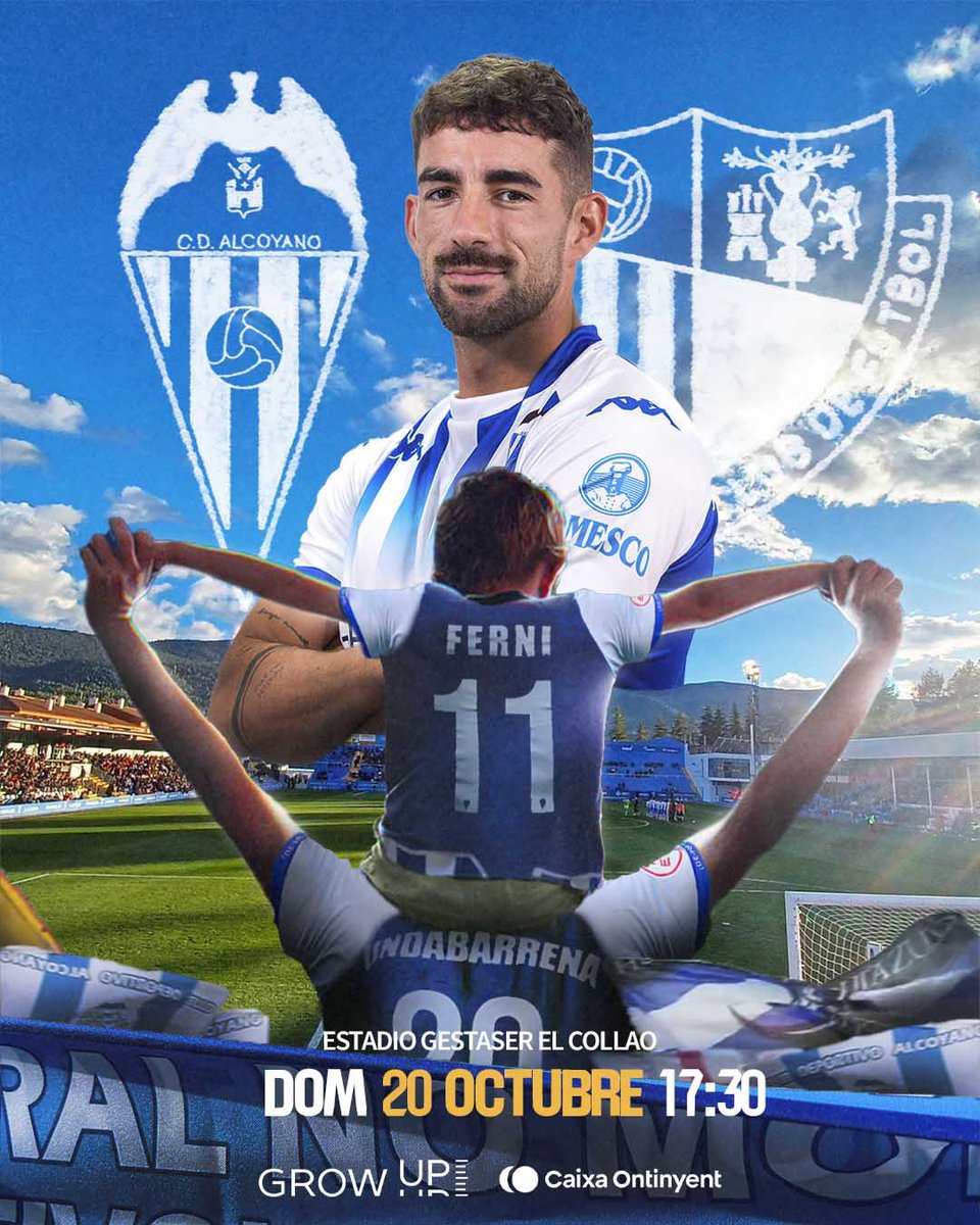 𝑬𝒍𝒊𝒋𝒐 𝑺𝒐ñ𝒂𝒓!✨💙

🗓️J9 | 𝟐𝟎.𝟏𝟎.𝟐𝟒
🆚 <a href="/AntequeraCF/">Antequera C. F.</a> 
🏟️ Campo Gestaser El Collao
⌚️ 17:30 H
📺 <a href="/fef_tv/">FEF_TV</a> 

#LMET🫵🏻 | #AlcoyanoAntequera