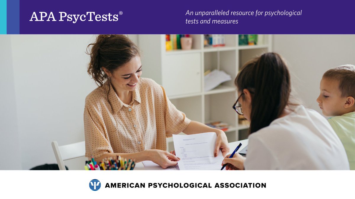 APA_Databases's tweet image. This #TutorialThursday we'll explore how to combine APA #PsycArticles and APA #PsycTests to save time and make searching for #psychological research easier. Read more and watch the demonstration: bit.ly/4h3sHYM