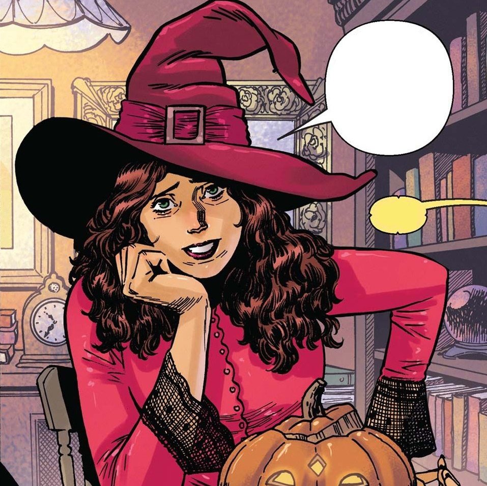 616wandaarchive's tweet photo. Wanda dressed as a "witch" in Crypt of Shadows #1 (2024) "Do androids dream in the witch house?" art by Djibril Morissette-Phan and colors by Mattia Iacono.

Out now: https://t.co/BFOh3M0cvJ https://t.co/qHXFRckbd4