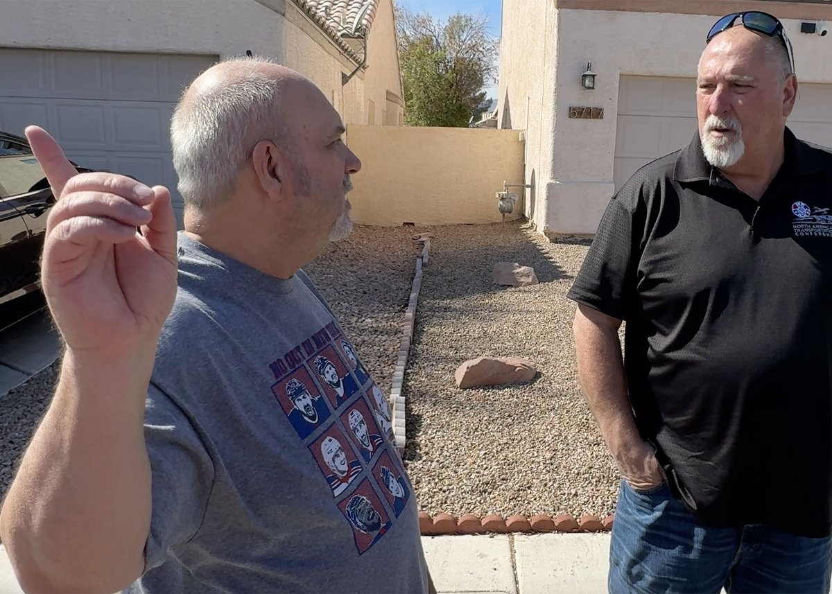 IAM_Union's tweet photo. First day since March that North Las Vegas' high temperature was under 90 degrees.  A great day for canvassing votes for @NVAFLCIO https://t.co/VQzKnkD417