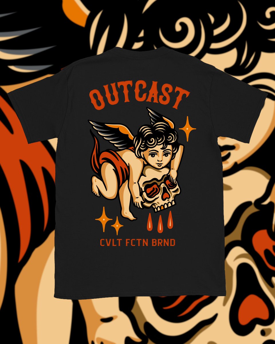 It’s been a long year for us, but, WE’RE BACK! “OUTCAST” tee is available now! Head to the link in our bio and snag yours before it’s gone! As usual our drops are limited to one print so when it’s gone, it’s gone!
