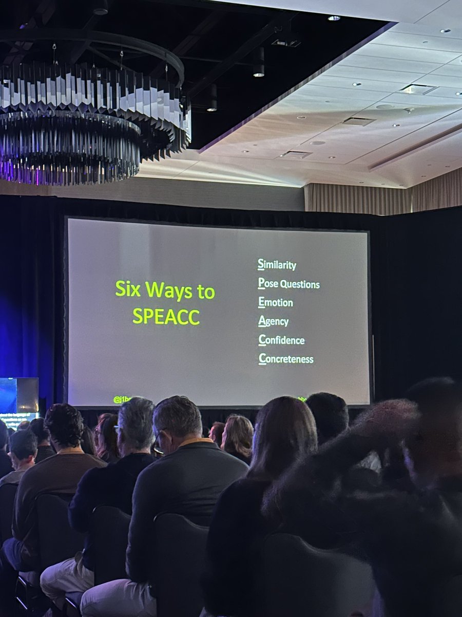FullCourtPress's tweet photo. “Understand the power of magic words. It’s not about the ideas that we want to communicate but the specific words we want to use to communicate them. We can harness the language of agency &amp; urgency.” @j1berger starting #ComNet2024 with a great keynote on the power of language. https://t.co/axsk3YOVrY