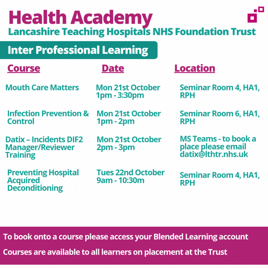 Placement Expansion Support Team -PES@lthtr.nhs.uk tweet media