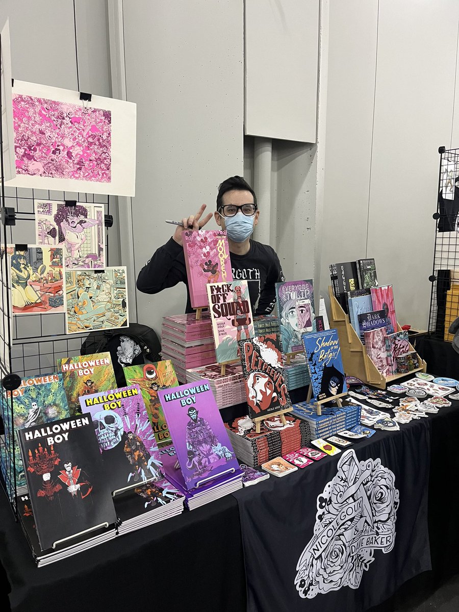 Catch @xdavebakerx and me all weekend at NYCC AA L32!!!