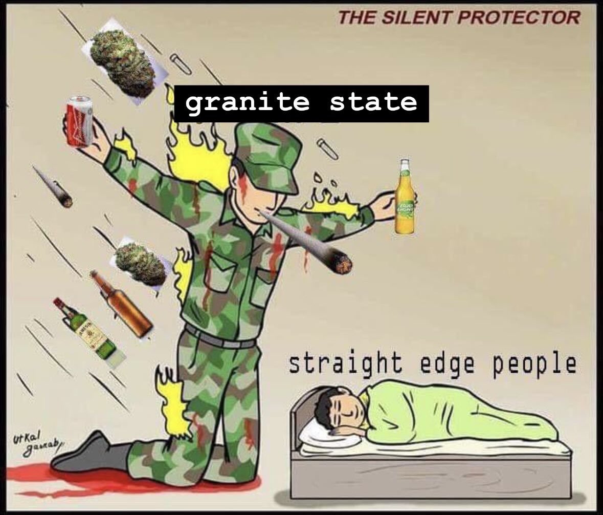 Shoutout all the straight edge homies we love yall